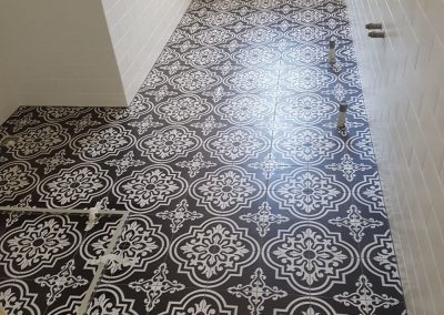 College Park - Bathroom Floor Feature Tile