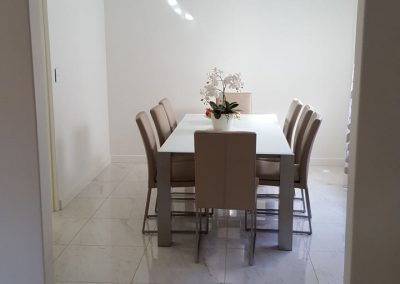 Dining Room (wall removed and tiled through main areas) in Paradise